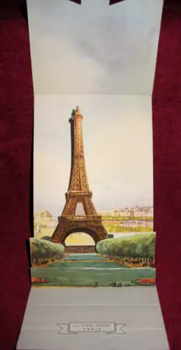 AK, Paris, La Tour Eiffel, um 1955