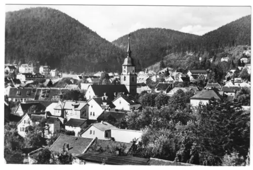 AK, Friedrichroda Thür., Teilansicht, 1962