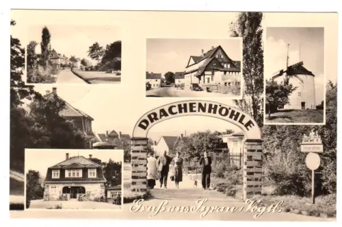 AK, Syrau Vogtl., fünf Abb., gestaltet, 1963