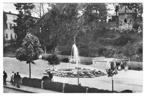 AK, Schmiedeled a. Rennsteig, Kuranlagen, 1958