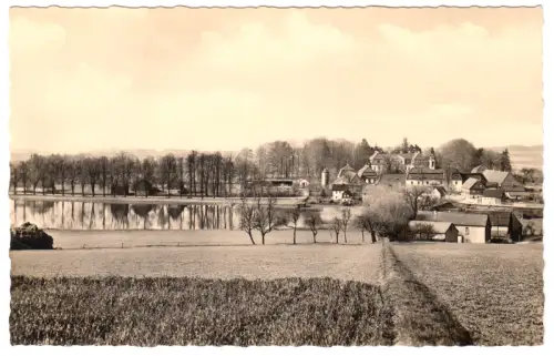 AK, Rammenau Sa., Altes Schloß, Volkspark, 1961
