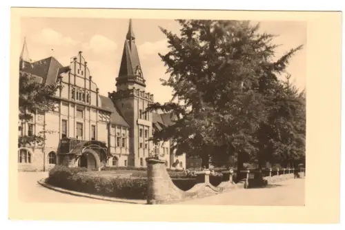 AK, Bernburg Saale, SVK Kuranstalt, 1955