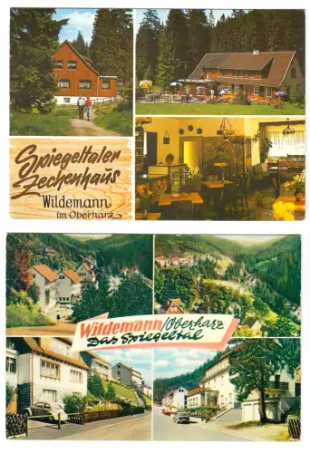 zehn Color-AK, Wildemann Harz, 1960er-80er