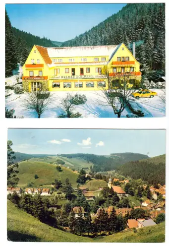 zehn Color-AK, Wildemann Harz, 1960er-80er