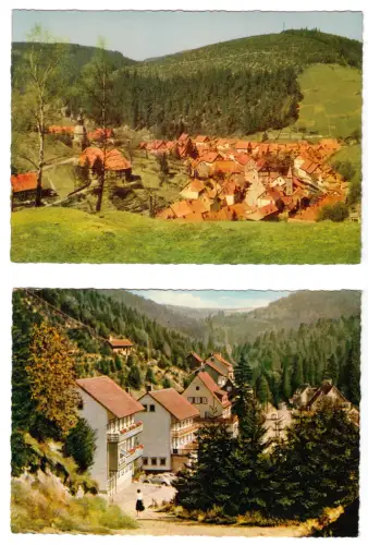 zehn Color-AK, Wildemann Harz, 1960er-80er