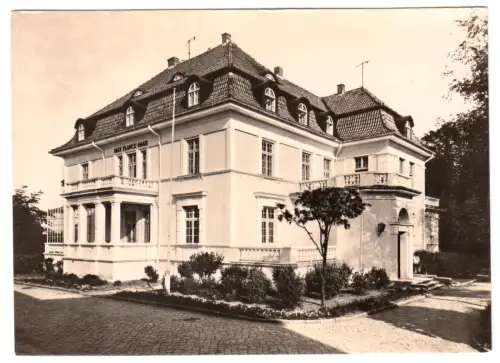 AK, Bad Doberan, OT Heiligendamm, Max-Planck-Haus, 1962