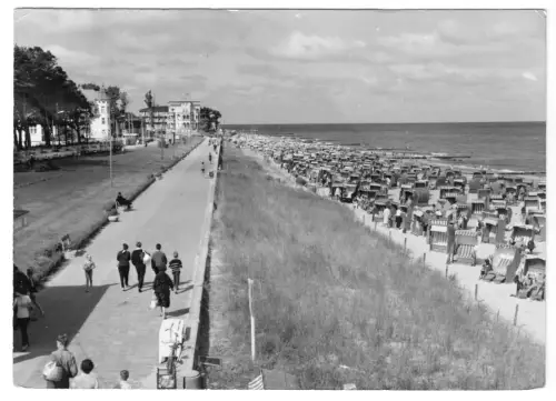 AK, Kühlungsborn Kr. Bad Doberan, Strandmotiv, 1967