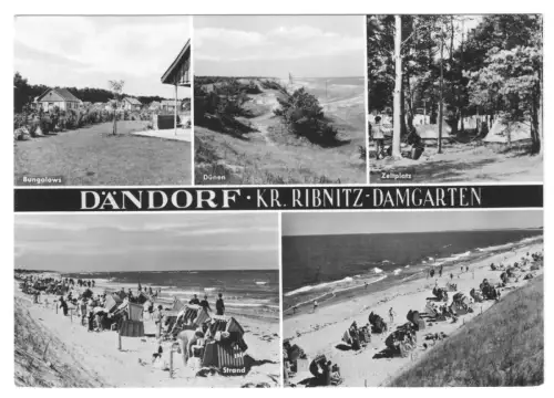 AK, Dändorf, Kr. Ribnitz-Damgarten, fünf Abb., 1968