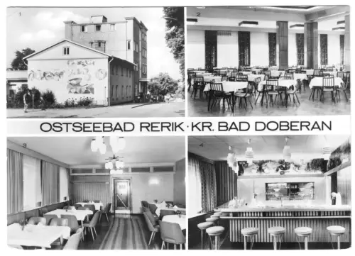 AK, Ostseebad Rerik, Kurhaus, vier Abb., 1976