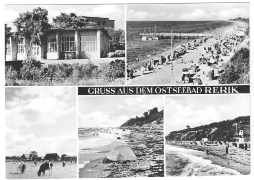 AK, Ostseebad Rerik, fünf Abb., 1968