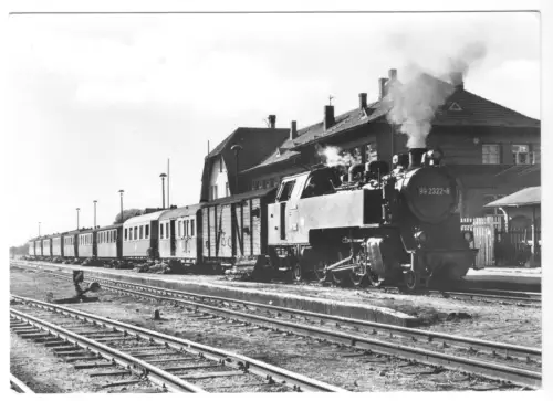 AK, Kühlungsborn Kr. Bad Doberan, Kleinbahn "Molly" im Bhf. Kühlungsborn West, 2