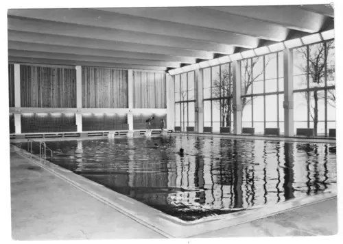 AK, Kühlungsborn Kr. Bad Doberan, Meerwasser-Schwimmhalle, Version 1, 1973