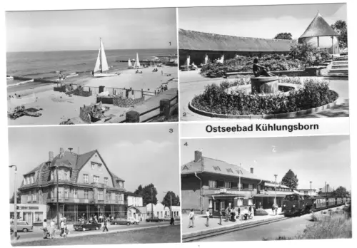 AK, Kühlungsborn Kr. Bad Doberan, vier Abb., 1984