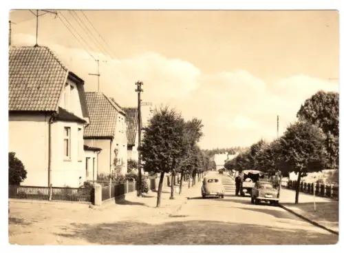 AK, Neubukow Kr. Bad Doberan, Burchardtstraße, 1969