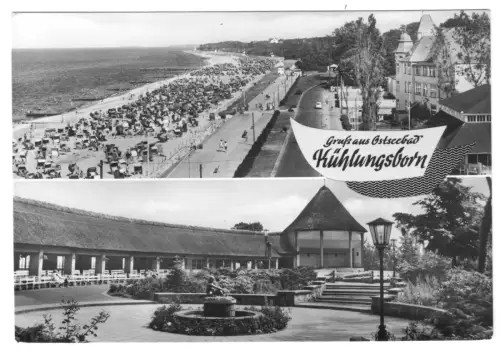 AK, Kühlungsborn Kr. Bad Doberan, zwei Abb., 1973