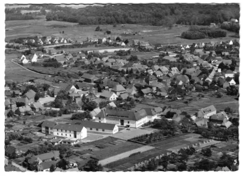 AK, Syke, Luftbildansicht, um 1965