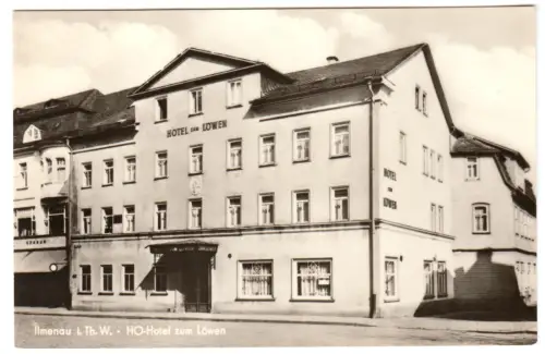 AK, Ilmenau, Hotel zum Löwen, 1968