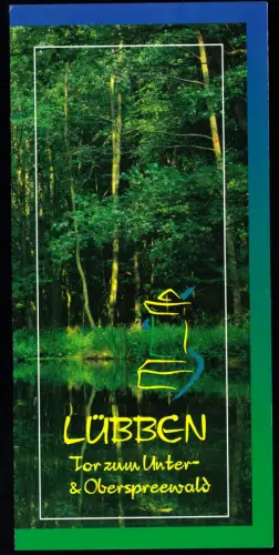 tour. Prospekt, Lübben, Tor zum Unter- und Oberspreewald, um 1995