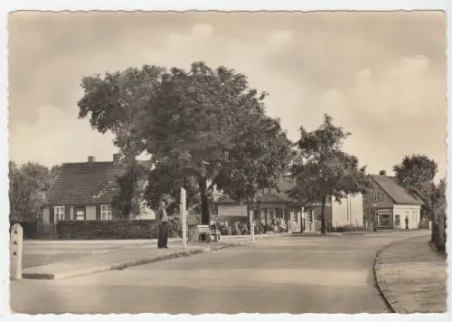 AK, Ostseebad Zingst Darß, Fischmarkt, 1959