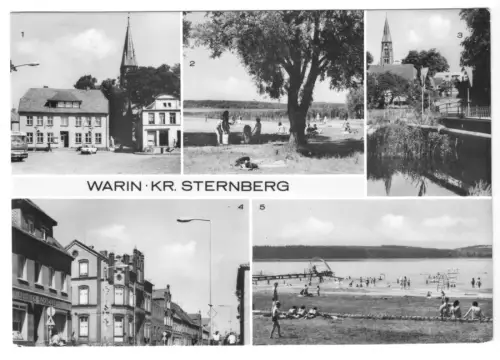 AK, Warin Kr. Sternberg, fünf Abb., 1979