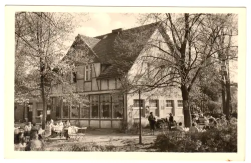 AK, Berlin Wannsee, Café und Restaurant "Zum alten Albrechts Teerofen", 1960