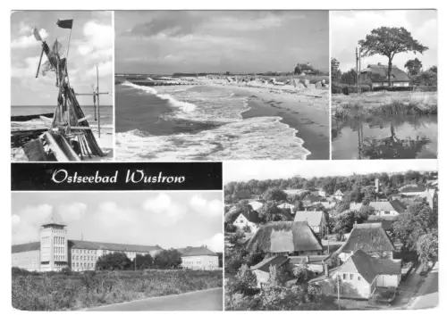 AK, Ostseebad Wustrow, fünf Abb., 1978