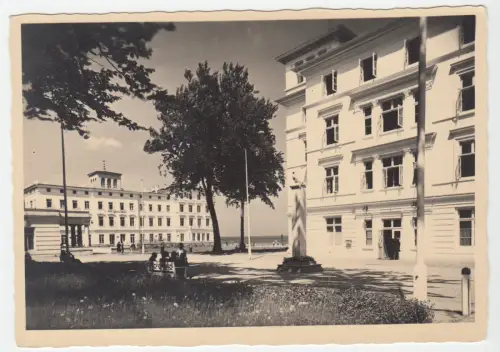 AK, Bad Doberan, OT Heiligendamm, Blick zum Haus Mecklenburg, um 1958
