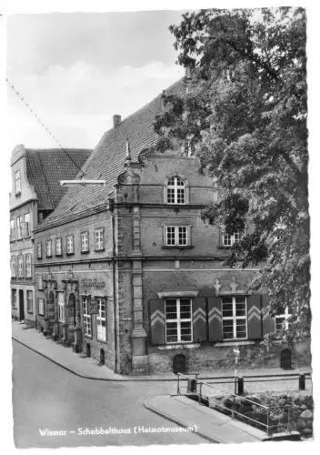 AK, Wismar, Schabbelthaus (Heimatmuseum), 1965