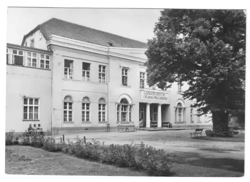 AK, Bad Sülze Meckl., Sanatorium Sol- und Moorbad, 1973