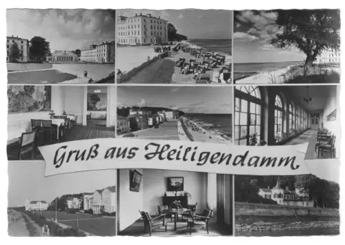 AK, Bad Doberan, OT Heiligendamm, neun Abb., um 1960