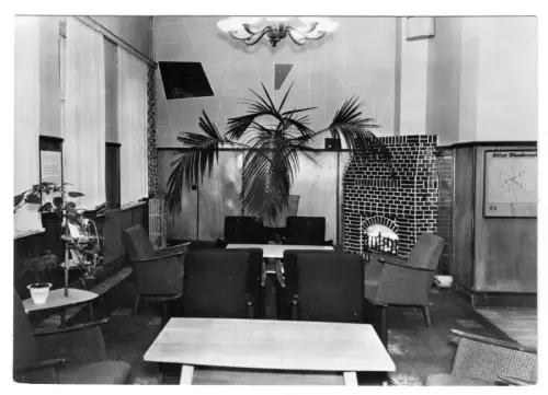 AK, Bad Sülze Meckl., Sanatorium Sol- und Moorbad, Vorhalle, 1971