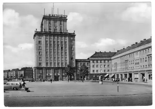 AK, Wismar - Vorwendorf, Hochhaus am Platz des Friedens, 1965