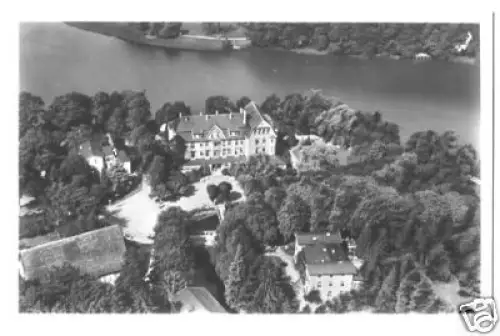 AK, Malente, Kurhaus, Luftbildansicht, ca. 1958