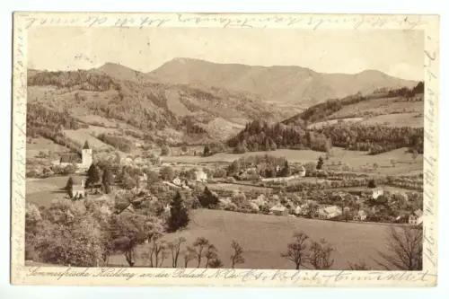 AK, Kirchberg an der Pielach, Niederösterreich, Gesamtansicht, 1928