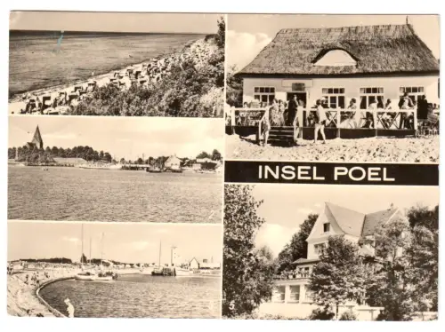 AK, Insel Poel, fünf Abb., 1973