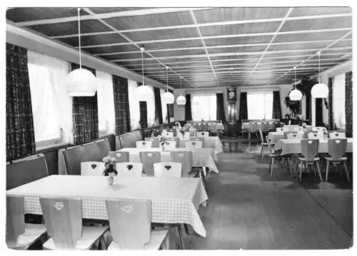 AK, Groß Stieten Kr. Wismar, Gastst. Mecklenburger Mühle, Bauernstube, V2, 1974