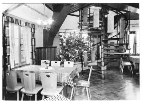 AK, Groß Stieten Kr. Wismar, Gastst. Mecklenburger Mühle, Mühlenstube, V.1, 1973