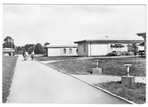 AK, Ostseebad Boltenhagen, FDGB-Urlauberdorf, Version 9, 1966