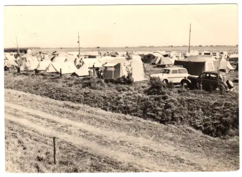 AK, Börgerende-Rethwisch Kr. Bad Doberan, Zeltplatz, belebt, 1967