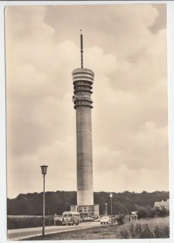 AK,  Schwerin Zippendorf, Fernsehturm, Version 1, 1967
