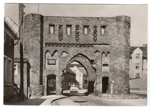 AK, Jüterbog, Neumarkttor, 1975