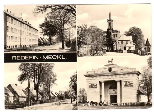 AK, Redefin Meckl., vier Abb., 1973