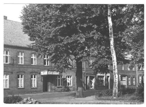 AK, Dömitz Kr. Ludwigslust, HO-Elbcafé, 1967