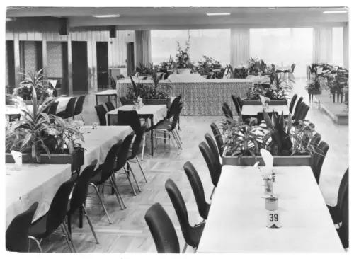 AK, Börgerende-Rethwisch Kr. Bad Doberan, Heim "Waterkant", Speiseraum, 1983