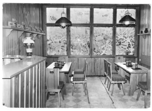 AK, Ostseebad Dierhagen, Kr. Ribnitz-Damgarten, Heim "Käpt'n Brass", Bauernstube