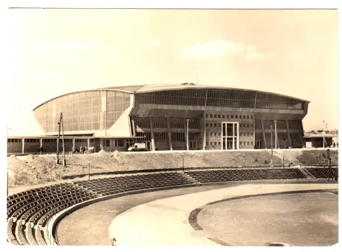 AK,  Schwerin, Sport- und Kongresshalle und Stadion, Version 1, 1964