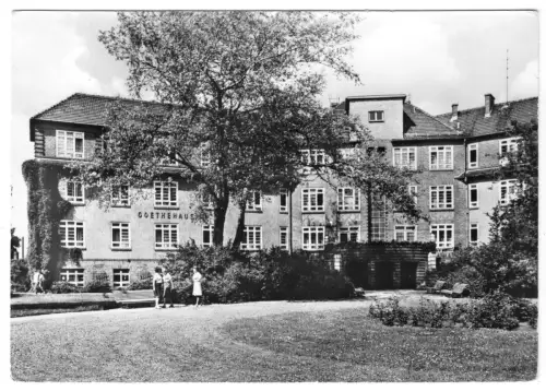 AK, Bad Wilsnack, Goethehaus, Version 1, 1980