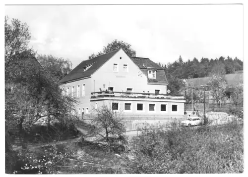 AK, Kleingießhübel Sächs. Schweiz, Zschirnsteinbaude, 1975