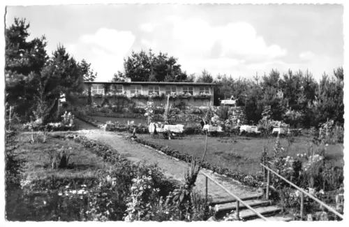 AK, Naumburg Bz. Kassel, Café Hasenacker, um 1962