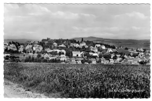 AK, Elz Kr. Limburg Lahn, Gesamtansicht, 1961